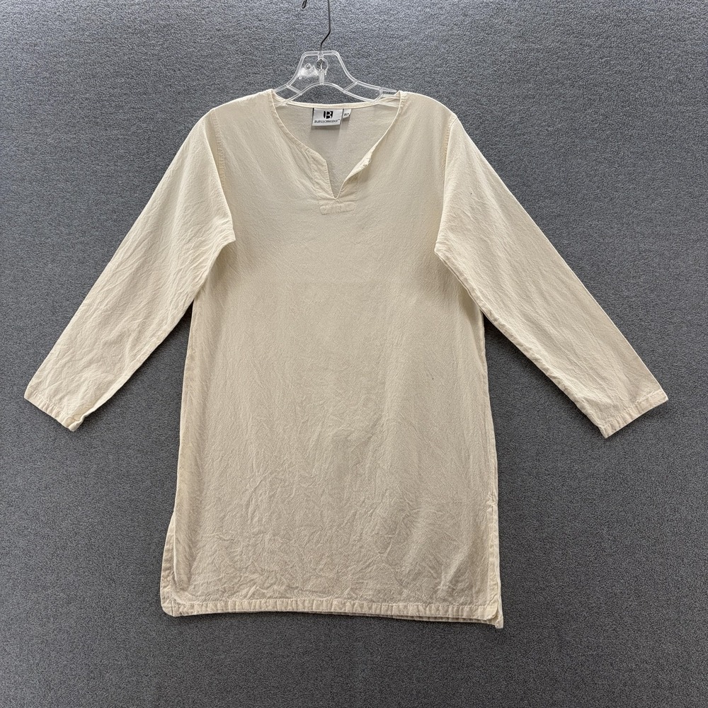 Burgschneider Tunic Shirt Kids 11-12 Years Cream Viking Medivial Renfair Costume